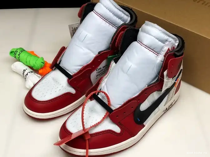Cheap 1 Ten Air Off-White Chicago Jordan The AA3834-101 Retro 0506